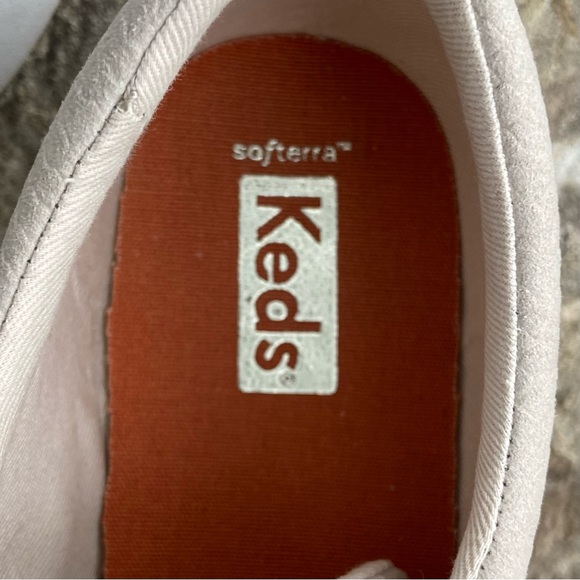 KEDS Tan Lace-Up Sneakers with Snake Print Texture ⭐️Excellent Condition - Picture 6 of 13